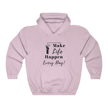 Load image into Gallery viewer, Unisex "Make LIFE Happen" Heavy Blend™ Hooded Sweatshirt