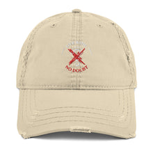 Load image into Gallery viewer, Live With No Doubt (No Question) Distressed Dad Hat